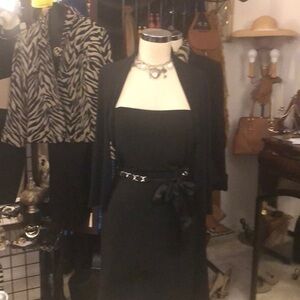 Black Midi Skirt fromH&M Size 6. Great for the office.